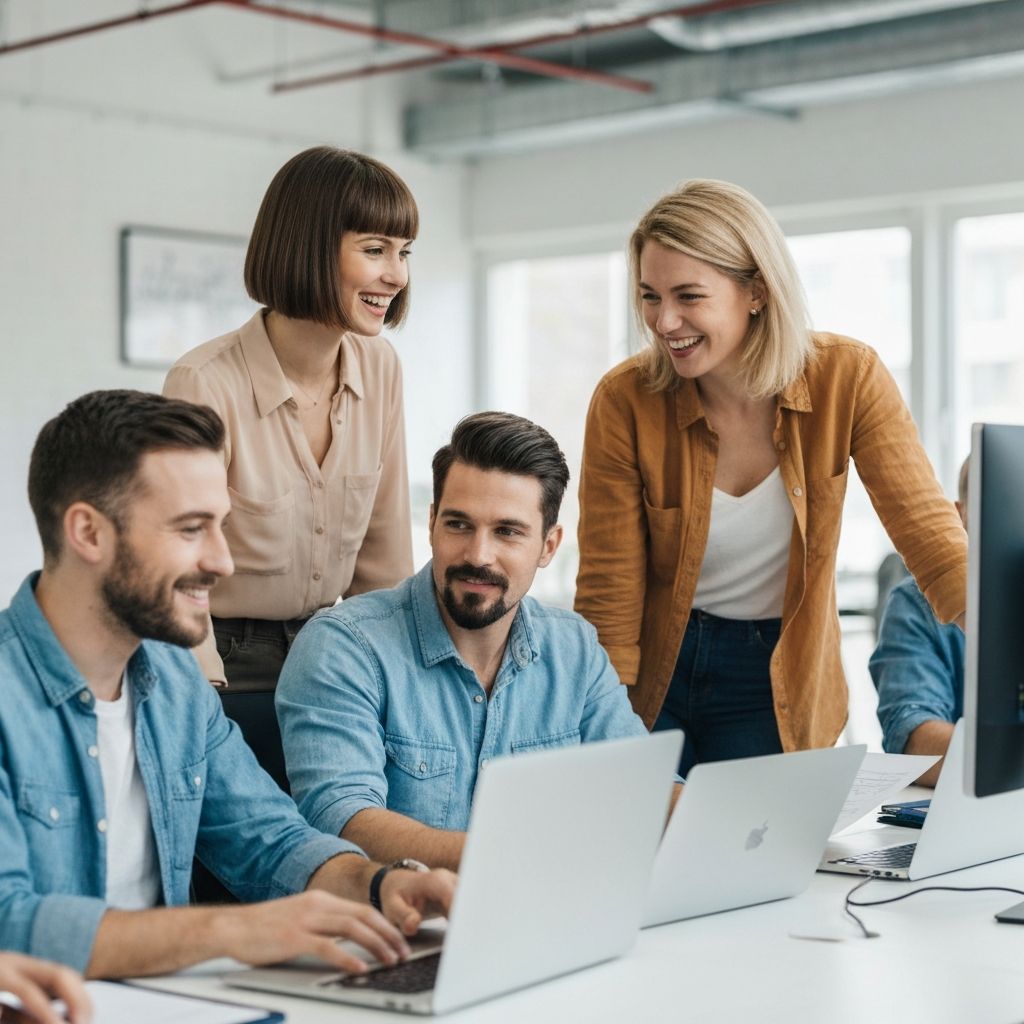 Professional team collaboration and digital access